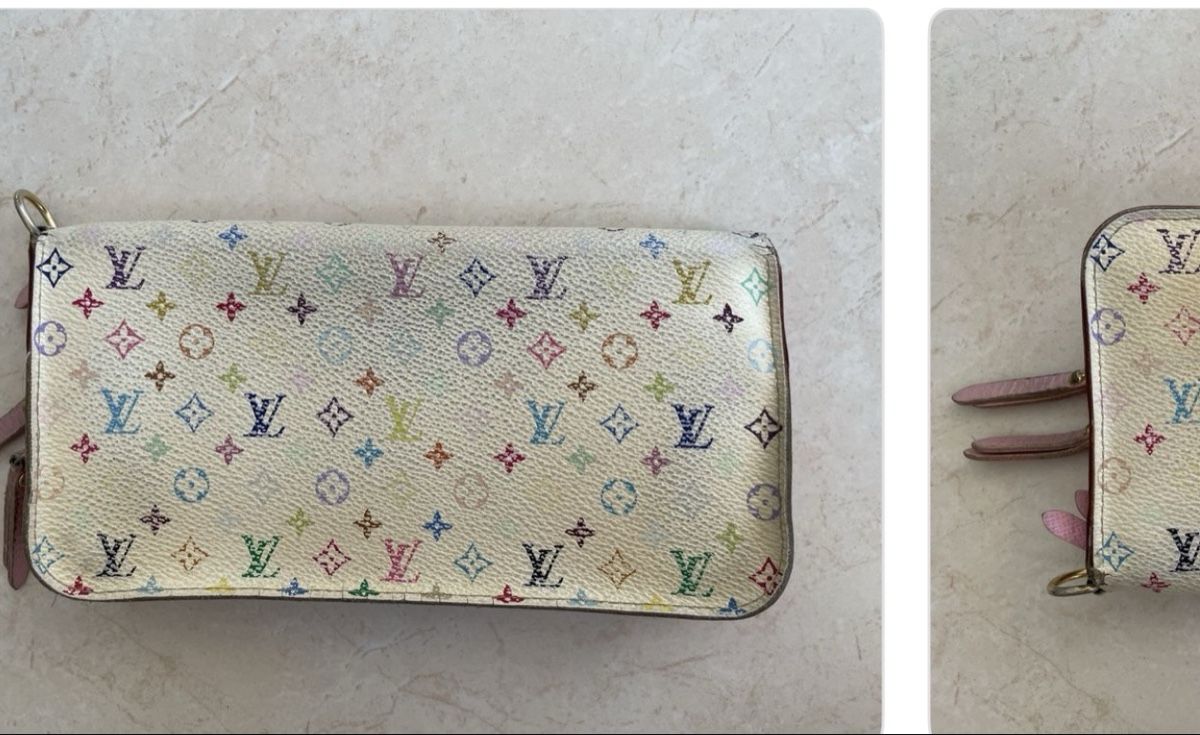 Louis Vuitton Portamonete: Original Louis Vuitton Multicolour Portmonee  – Usato da St. Gallen venduto da kos_z6kb 1