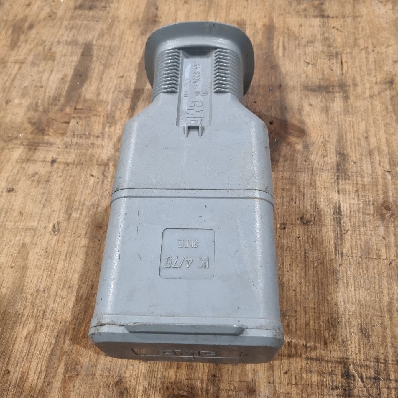 Spine: Stecker Vaterstück 75 A 4 polig – Usato da sins venduto da villiger1964