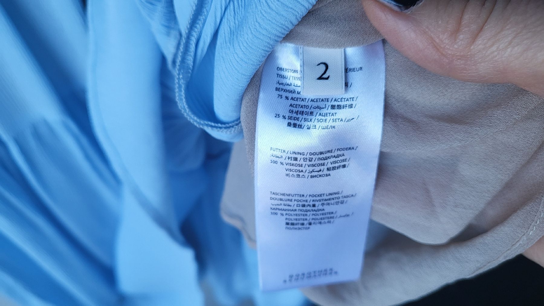 Dorothee Schumacher Vestiti: Dorothee Schumacher Maxikleid, Gr. 2 – Usato da Gutenswil venduto da Spomi 3