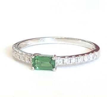 Ringe: Cocktailring: 1 Tsavorit 0.26ct., 1190.- – Neu und originalverpackt aus Zürich von juwelier-damken 1