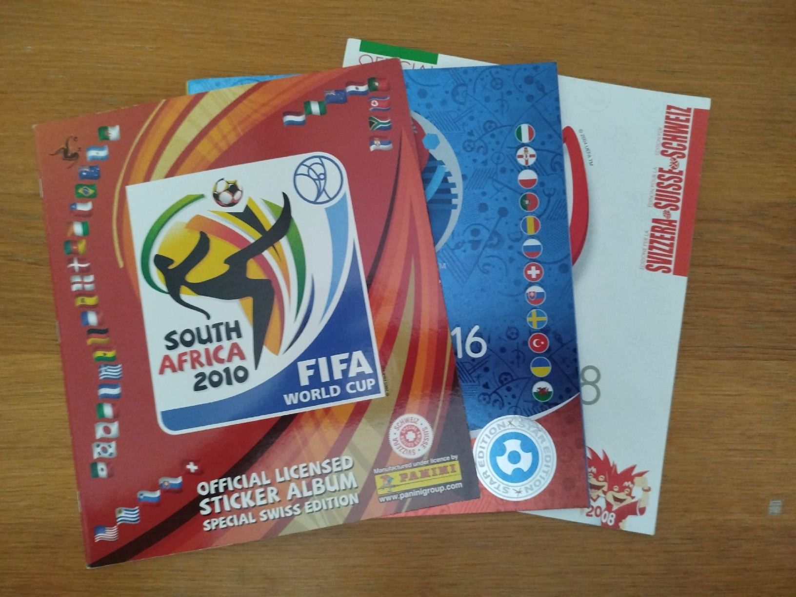 Panini Sammelbilder & Trading cards: Panini 3Leeralben CH-Version WM10/EM08+16 – Neu (gemäss Beschreibung) aus Wettingen von mirna04