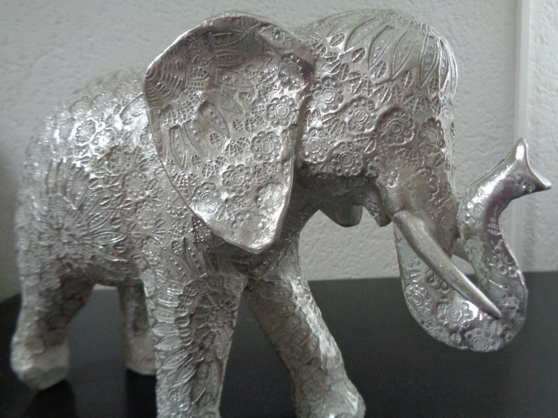 Sculture & Statue: Stehender Elefant (26 cm) – Nuovo e nell'imballaggio originale da Langenbruck venduto da Gumsi 4