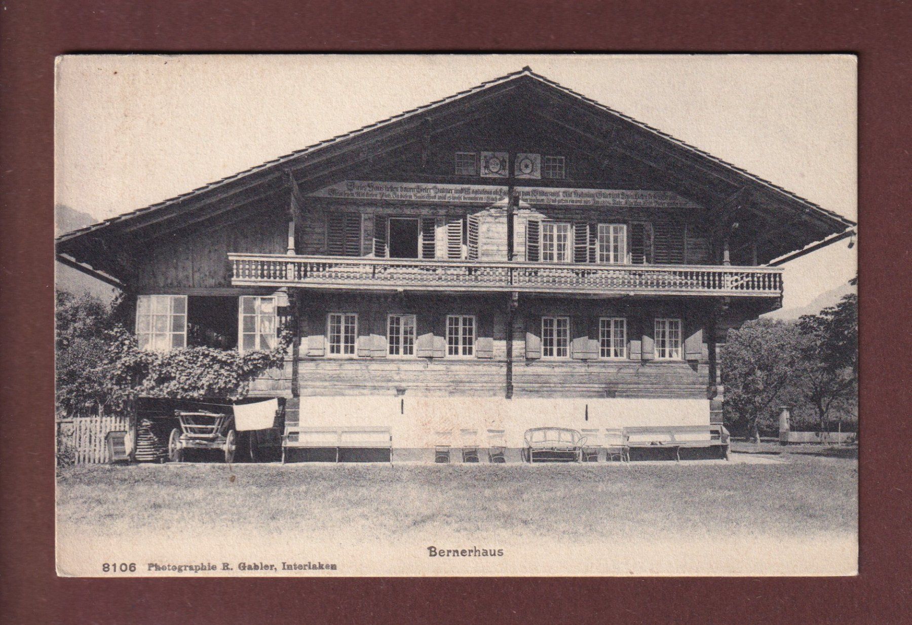 Ansichtskarten: BERNERHAUS – Gebraucht aus Pully von nicecards-shop