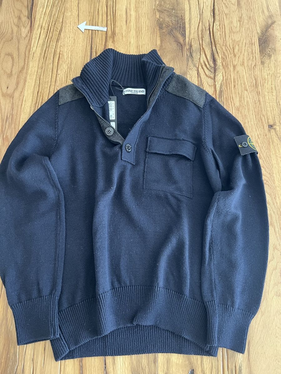 Stone Island Pullover & Sweatshirts: Herren Pullover Stone Island blau/grau Grösse L – Gebraucht aus Dättwil AG von Nebuco1 1