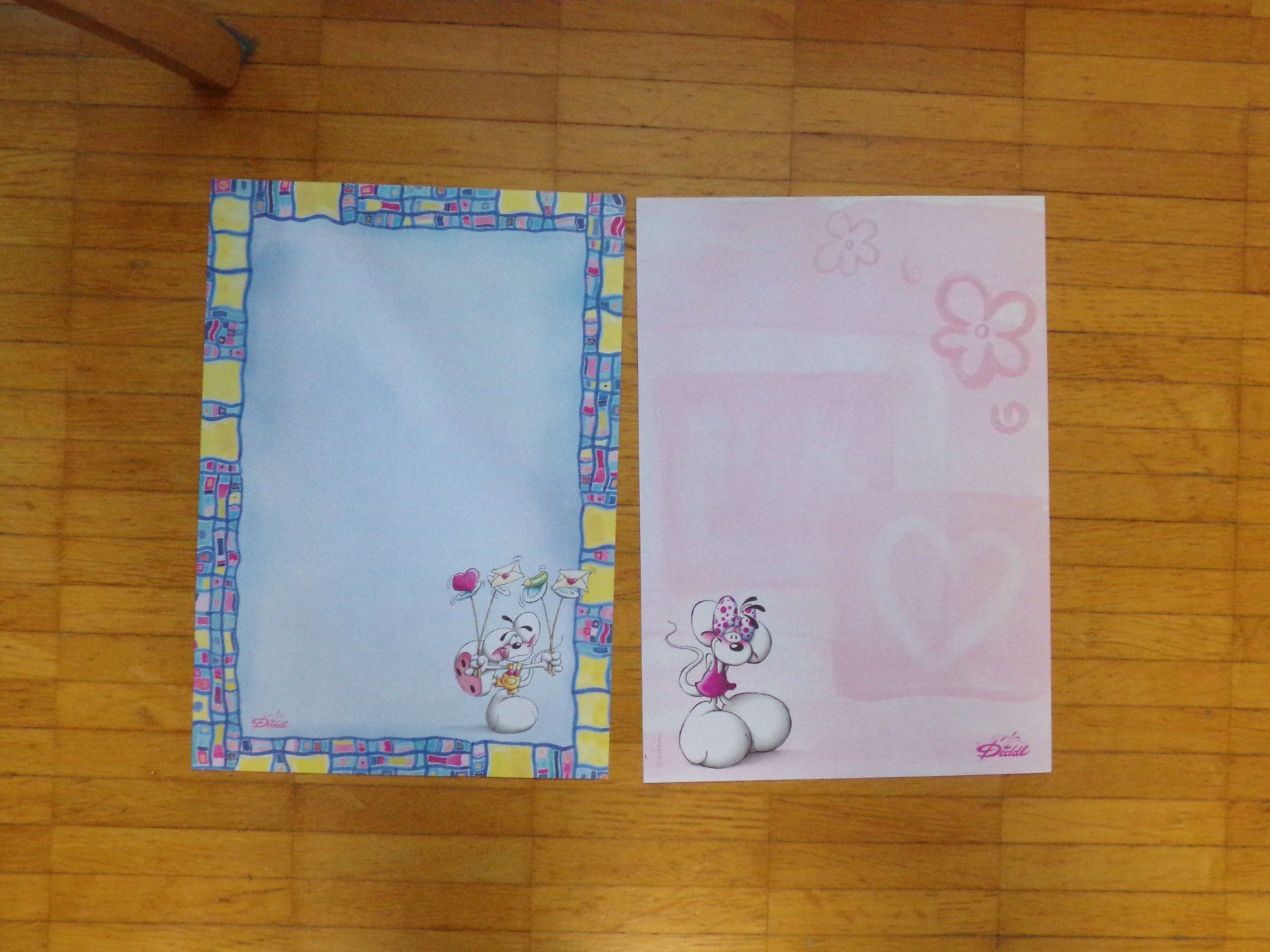 Papier: Diddl Briefpapier  2 Stück   A4    Set B51 – D'occasion à Winterthur par Jessi_di