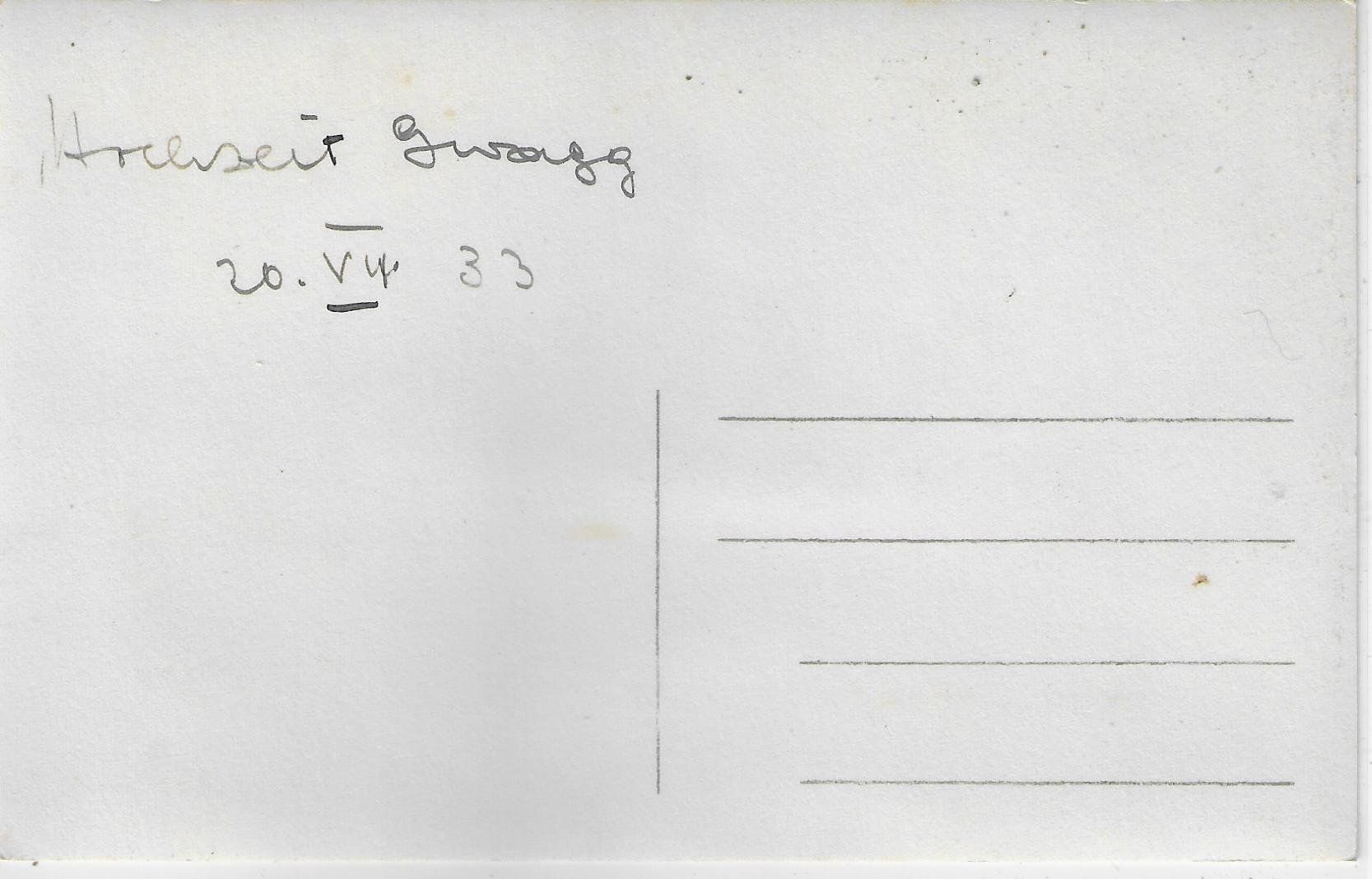Cartoline postali: Hochzeitspaar in Kutsche 1933 – Usato da Ettingen venduto da Kartenplanet 1