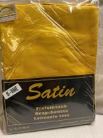 Satin Fixleintuch Gelb 160/200cm