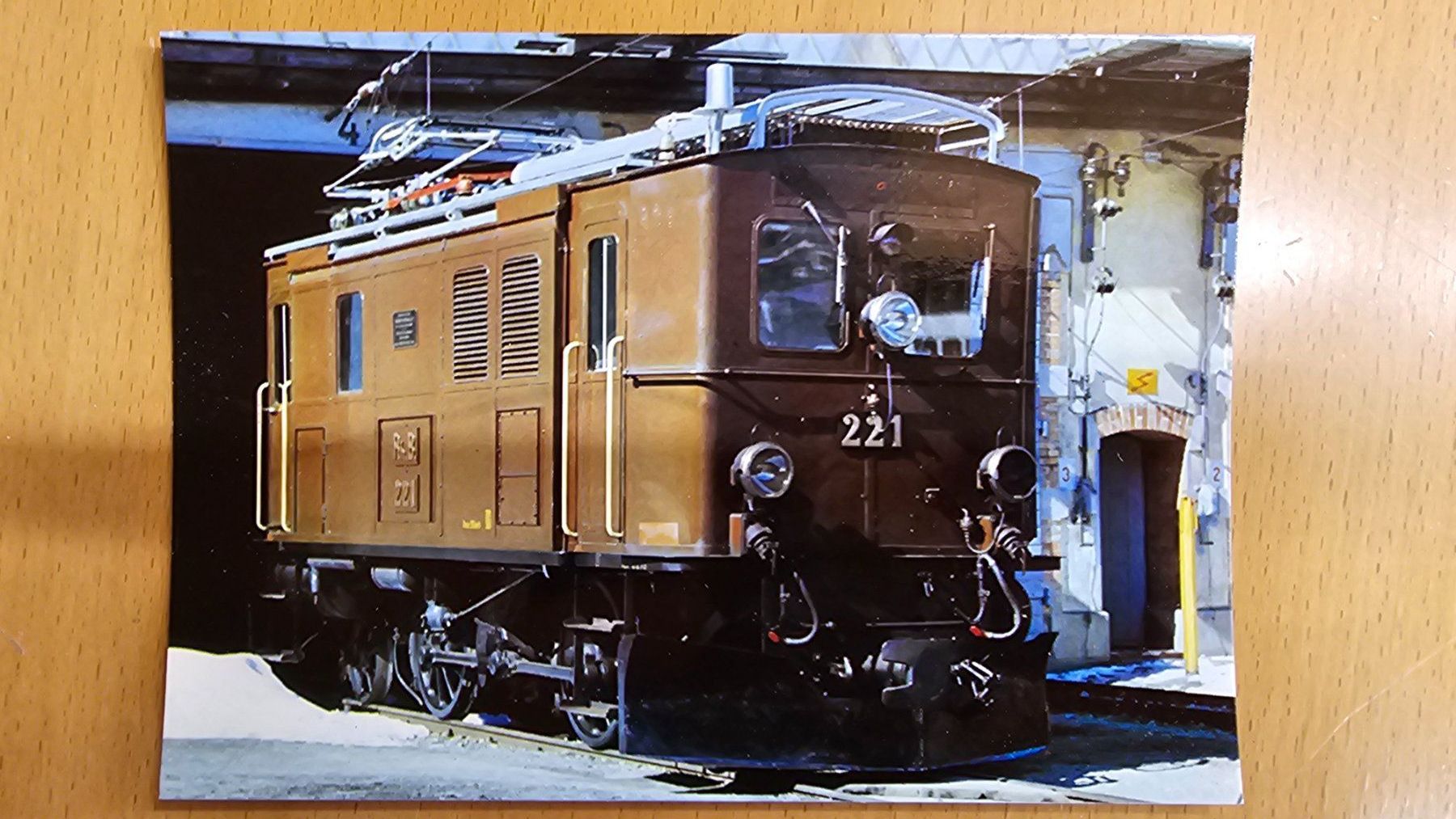 Cartoline postali: Postkarte RhB Ge 2/4 221 – Nuovo (secondo la descrizione) da Matten venduto da MEFEZ
