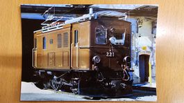 Postkarte RhB Ge 2/4 221