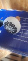 Griff Keramik weiss mit Edelweiss Motiv neuer Zustand Kork s