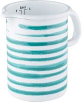 RIESS Emaille Küchenmass Messbecher 1 Liter