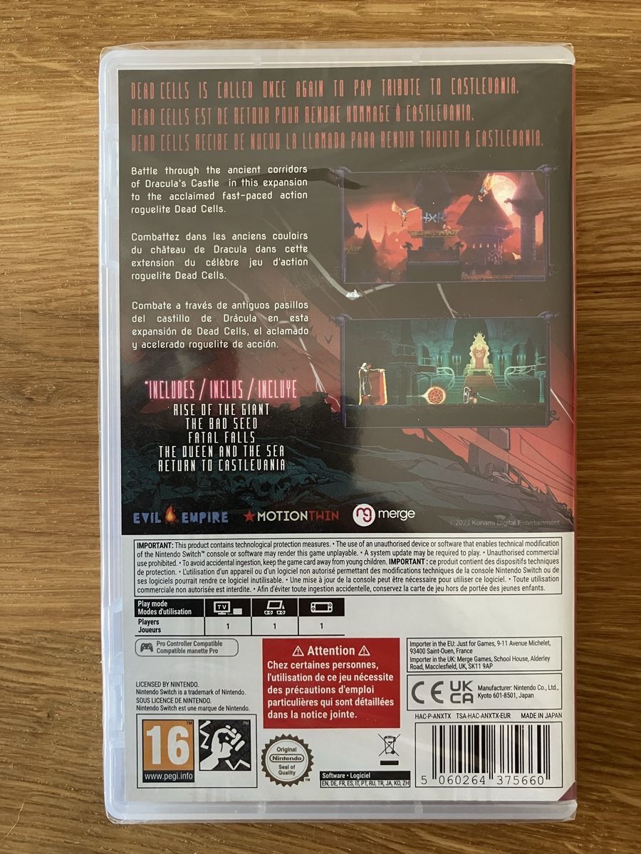 Nintendo Giochi: Nintendo switch dead cells return to Castlevania  – Nuovo e nell'imballaggio originale da Châtel-St-Denis venduto da Lestresorsdugrenier 1