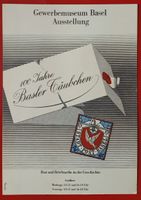 Ausstellungspostkarte Gewerbemuseum - 100 Jahre Basler Taube