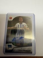 Fussballkarte Lucas Tousart Autograph 2022/23 Topps Chrome