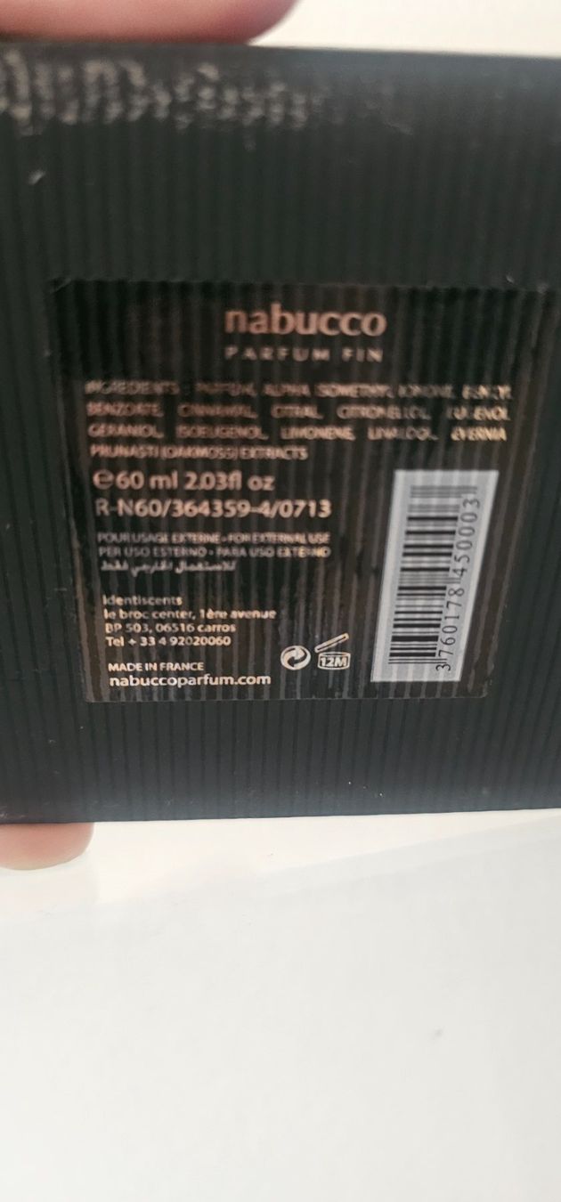 Parfum & Eau de Toilette: Nabucco Fin 60ml – Gebraucht aus Schlieren von Soriafranco 2