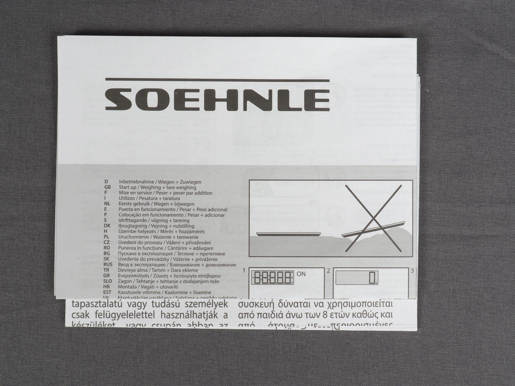 Soehnle Bilance da cucina: SOEHNLE Wasserdichte Küchenwaage – Nuovo (secondo la descrizione) da Steinen venduto da Restwert_Steinen 5