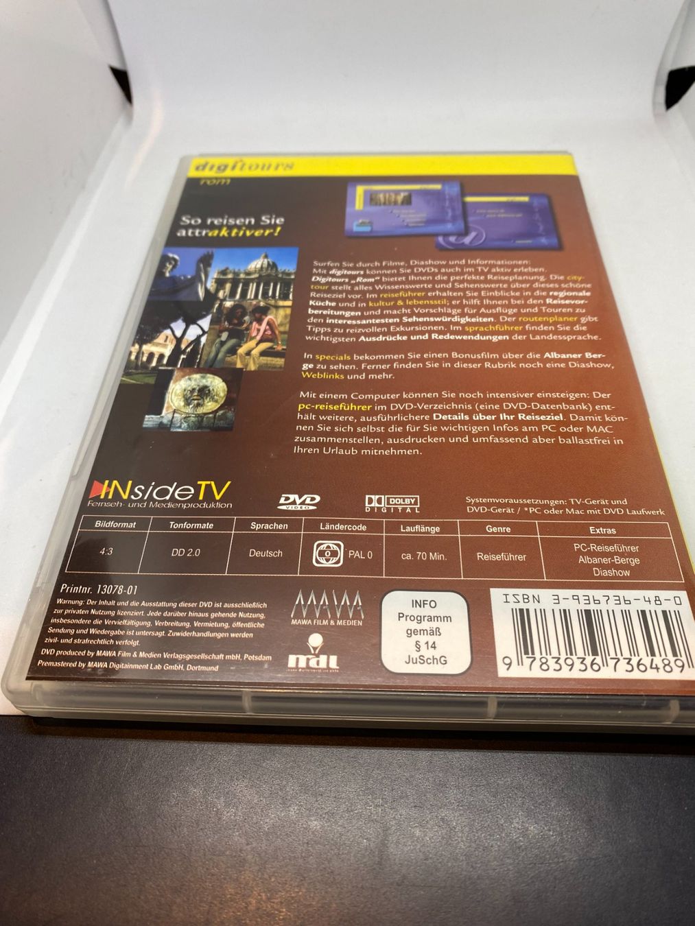 Alle DVDs: Bali + Rom  Reiseführer DVD – Gebraucht aus Herisau von Fissore 5