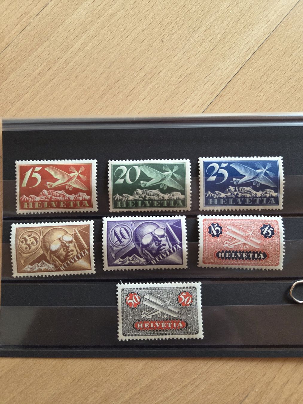 Tutti i francobolli: Schweiz Flugzeug Briefmarken-Sammlung teil set – Nuovo (secondo la descrizione) da Stäfa venduto da Isangela