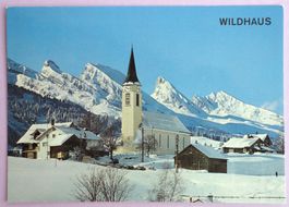 Wildhaus, Kath. Kirche mit Churfisten