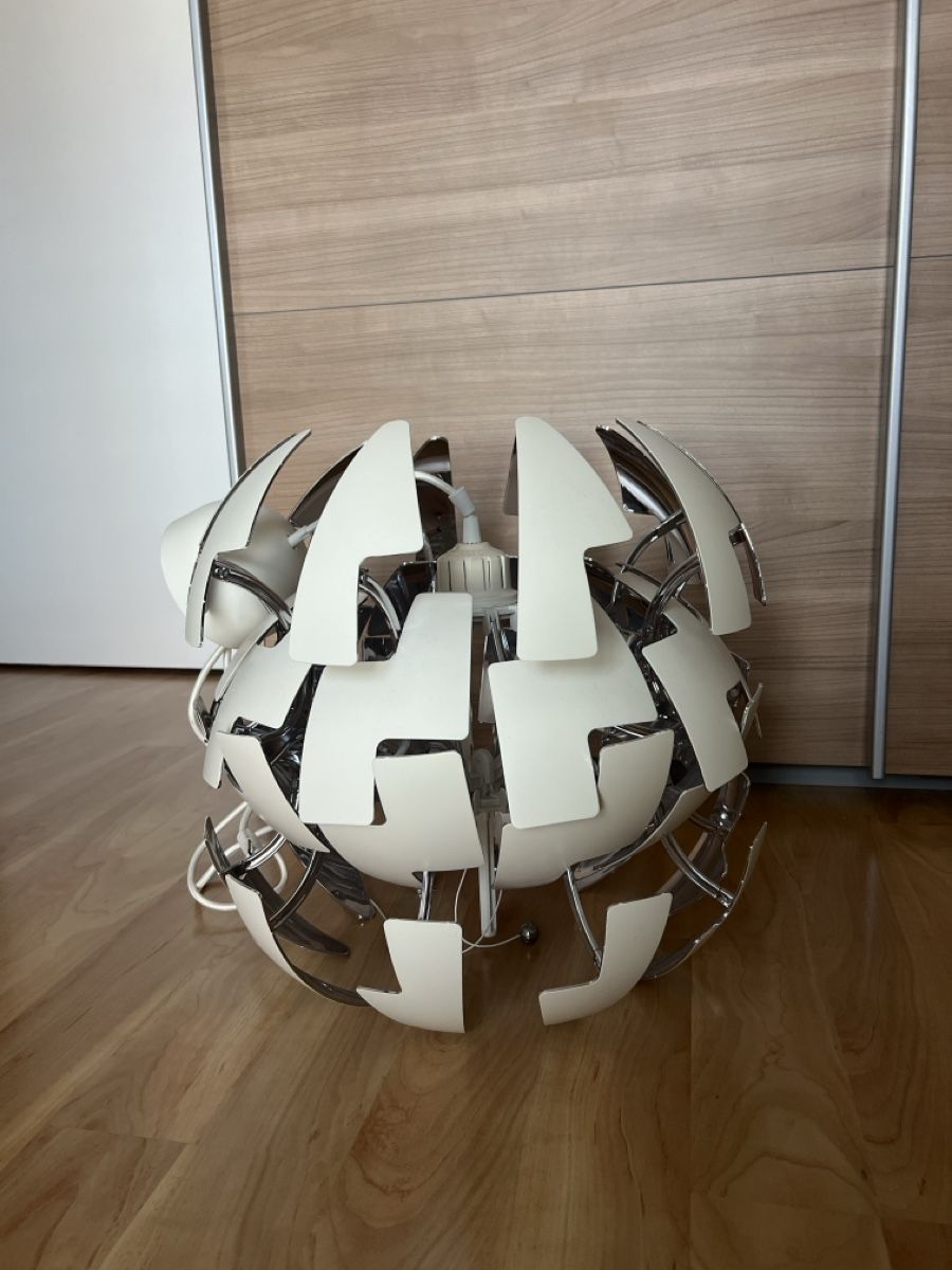 Ikea Lustres & lampes de plafonds: Hängeleuchte IKEA PS 2014 weiss/silber 35 cm – D'occasion à Malters par sha_8znf