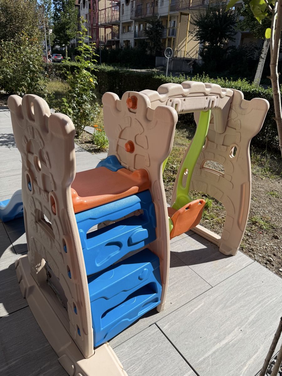 Scivoli: Kinderschaukel mit Rutsche – Usato da Wetzikon ZH venduto da mk1905 2