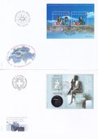 12 x CH FDCs, Folders bis 2021