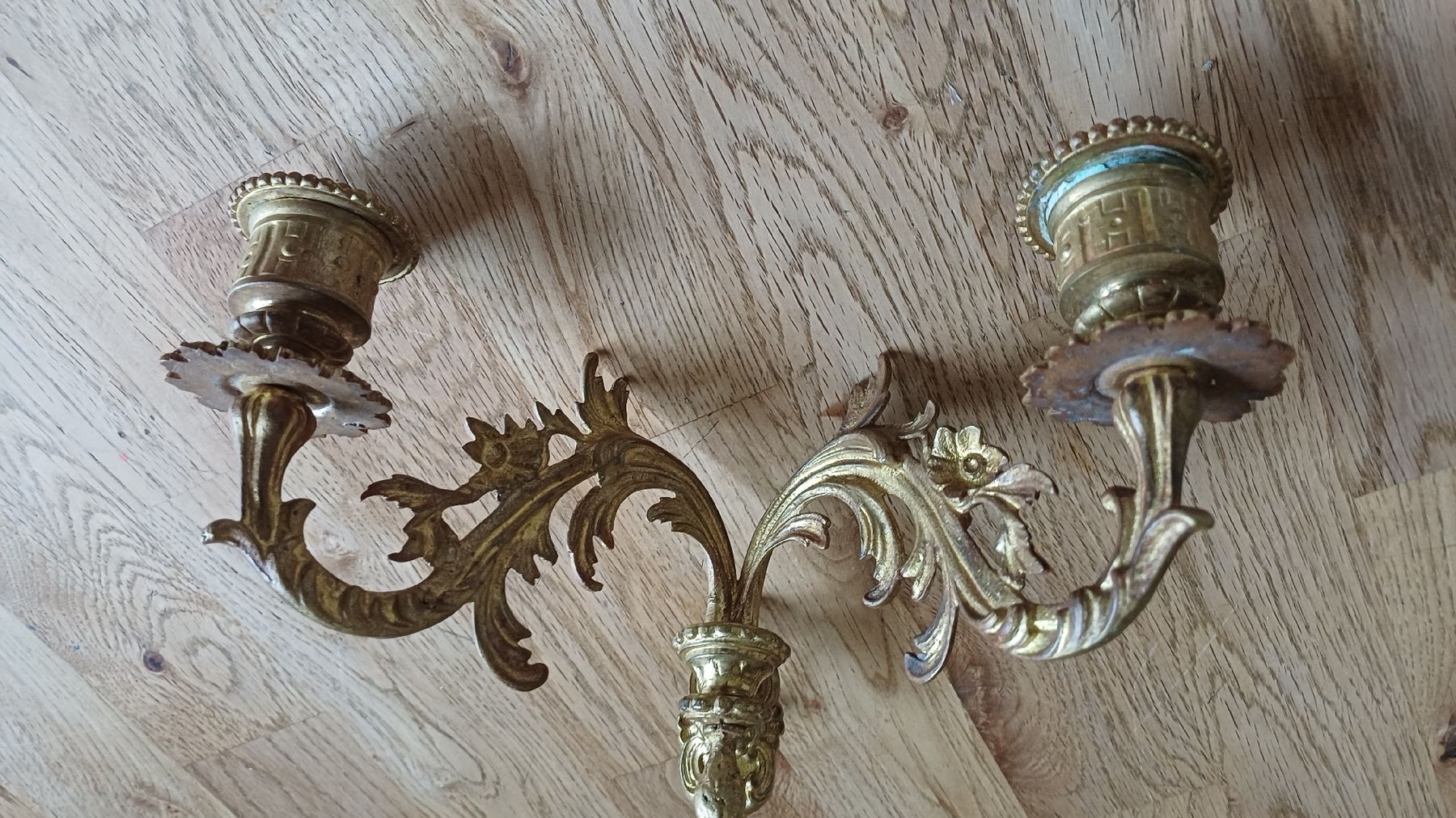 Lampes: Jugendstil Wandkerzehalter – D'occasion à Flawil par Pinkmalibu