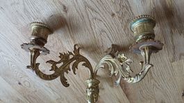 Jugendstil Wandkerzehalter