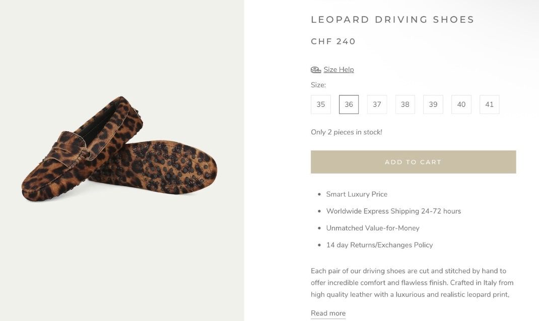 Scarpe da donna: Loafers leopard – Nuovo (secondo la descrizione) da Zürich venduto da cas_x6pw 6