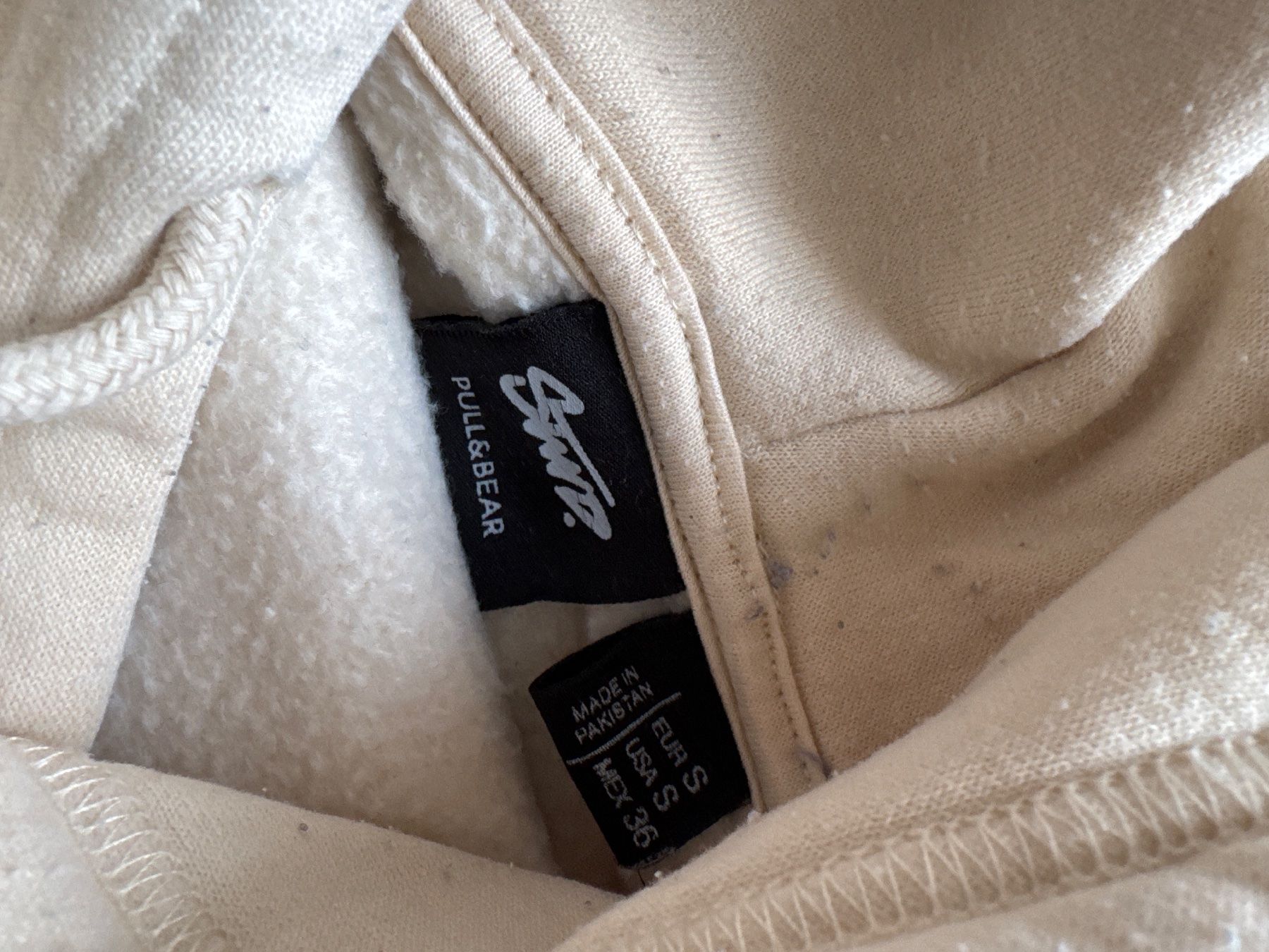Pull&Bear Lotti di vestiti: 2 Pull&Bear Hoodies Gr. S braun / hellbeige – Usato da Winterthur venduto da britsi 5