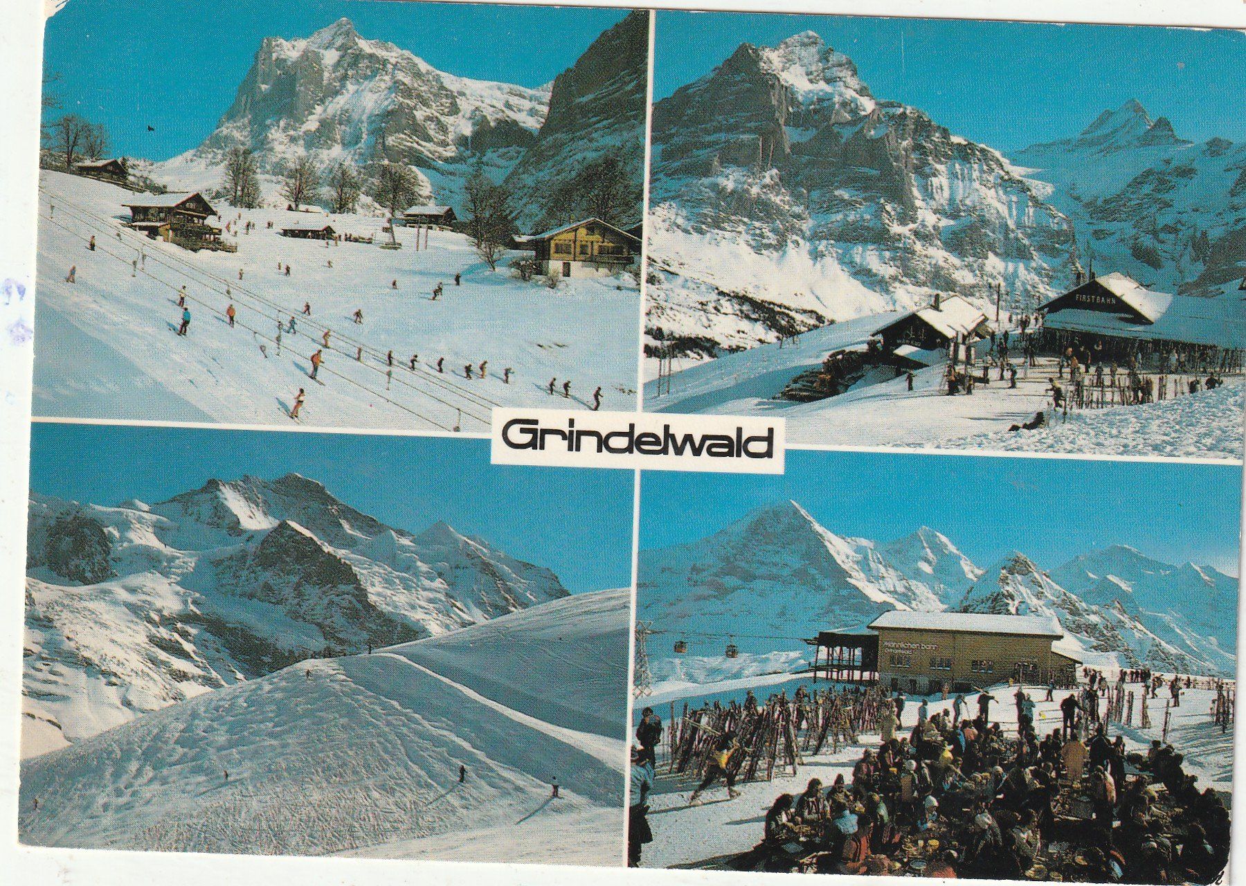 Cartoline postali: Grindelwald  Winter MBK – Usato da Lumbrein venduto da made02