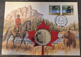 Numisbrief Canada mit Silber 999 1 Unze Kanada ab 1 Fr. !!