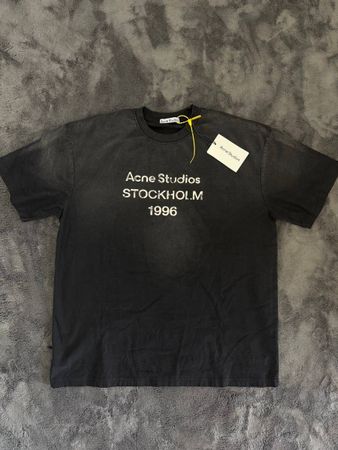 Acne Studios T-Shirt Gr. XL, schwarz