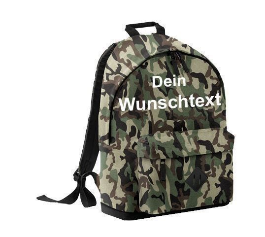 Zaini: Rucksack camo bedruckt – Nuovo (secondo la descrizione) da Glattfelden venduto da cybermaxx