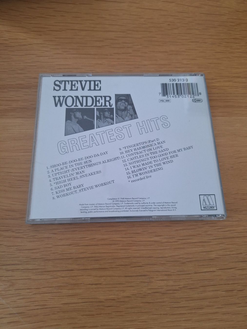 CD: CD Stevie Wonder – Usato da Wanzwil venduto da chlinih93 1