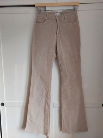 Cordhose mit leichtem Schlag, Tally Weijl Gr. S