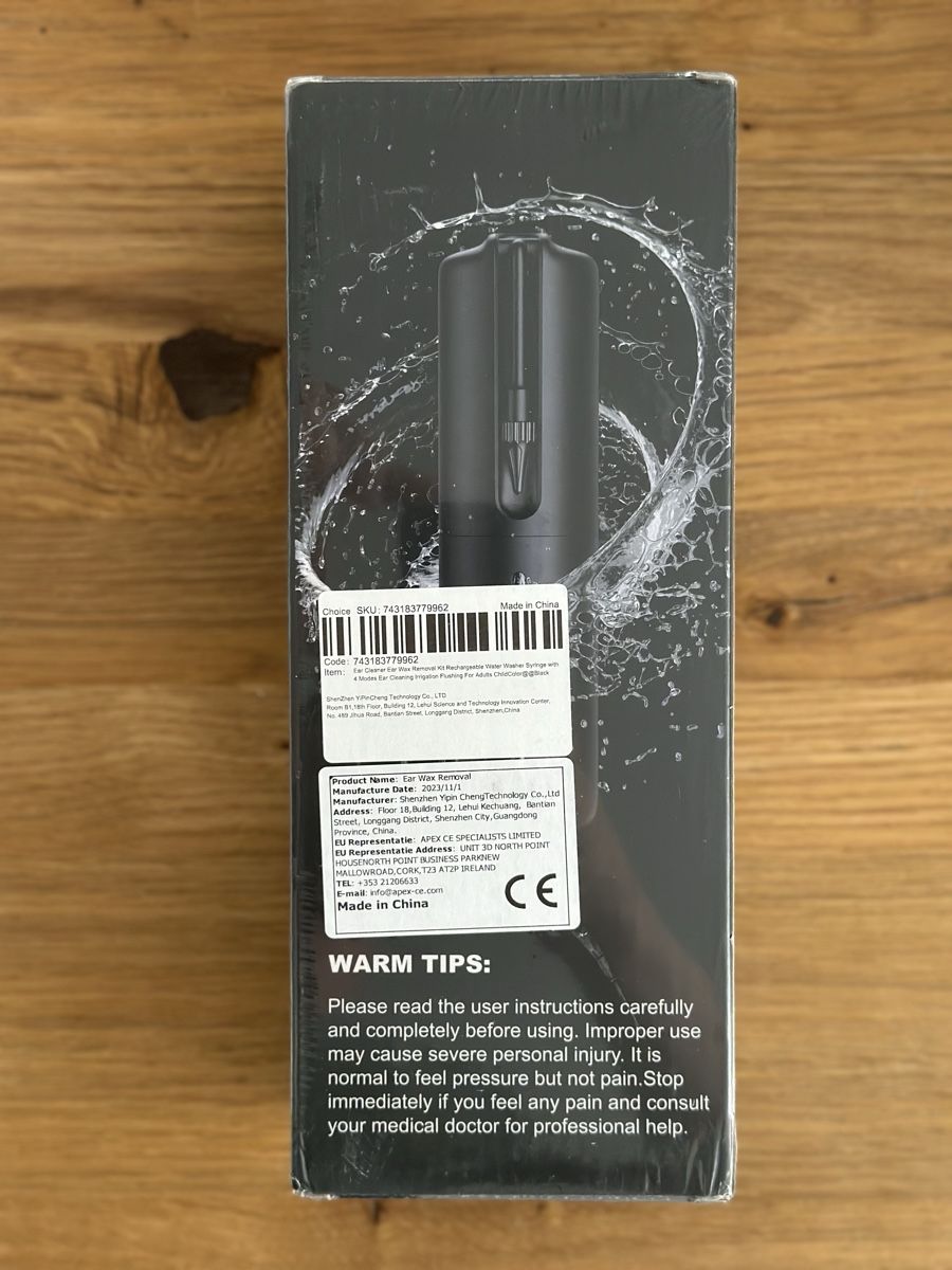 Altro per la cura del corpo: Powered Ear Wax Remover Ohrenschmalz-Entferner – Nuovo e nell'imballaggio originale da Thun venduto da tulu_1995 2