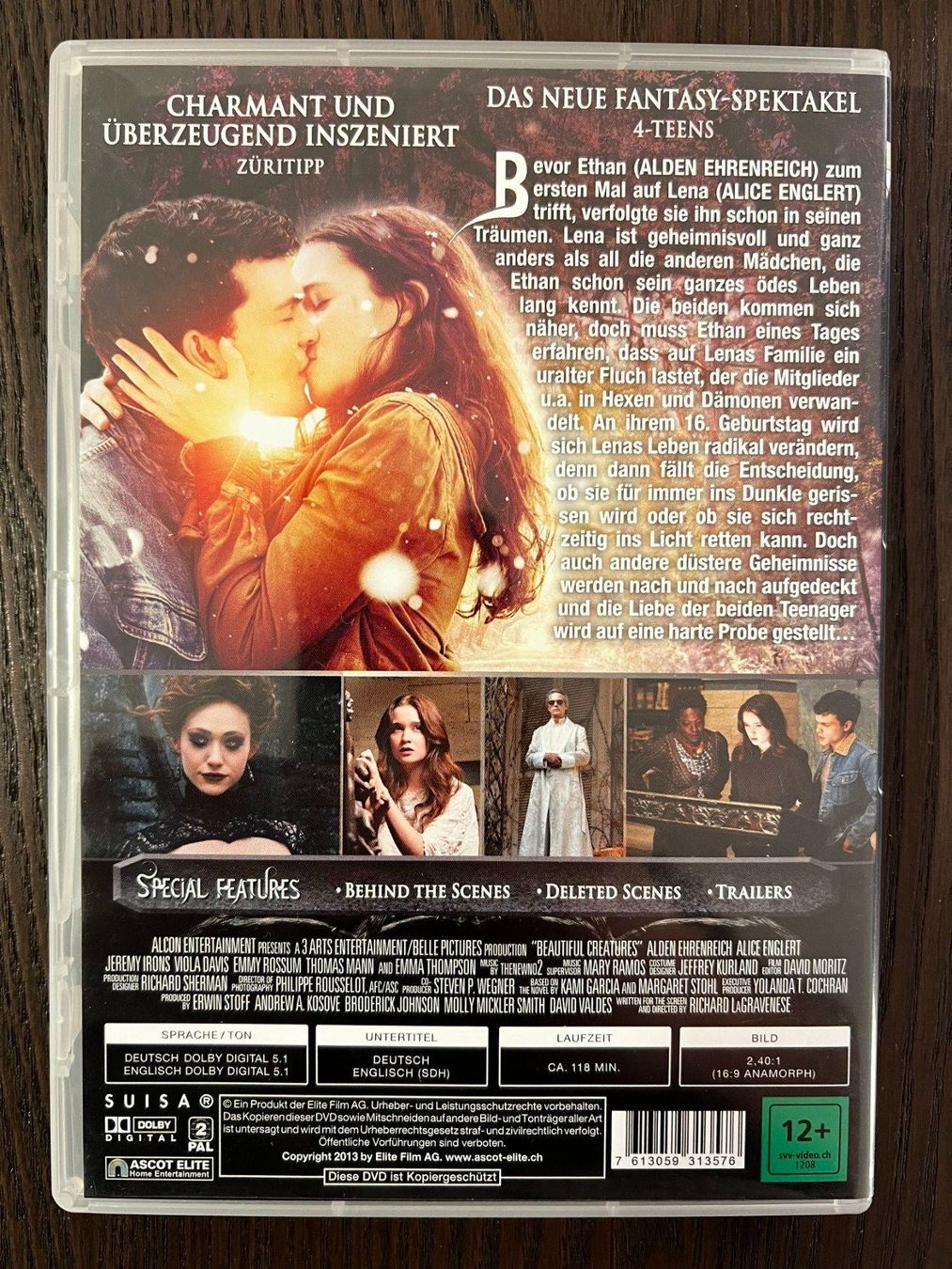Alle DVDs: Beautiful Creatures – Gebraucht aus Zürich von FilmFreunde 1