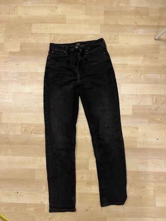 Schwarze Lee Jeans Hose Damen Grösse 27/32