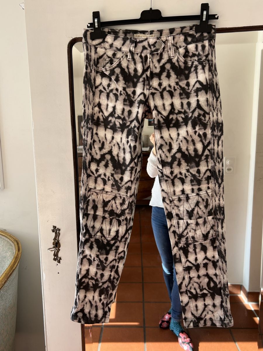 Isabel Marant Pantaloni: Isabel Marant for H&M Bikerhose 34 – Usato da Zürich venduto da panka01 5