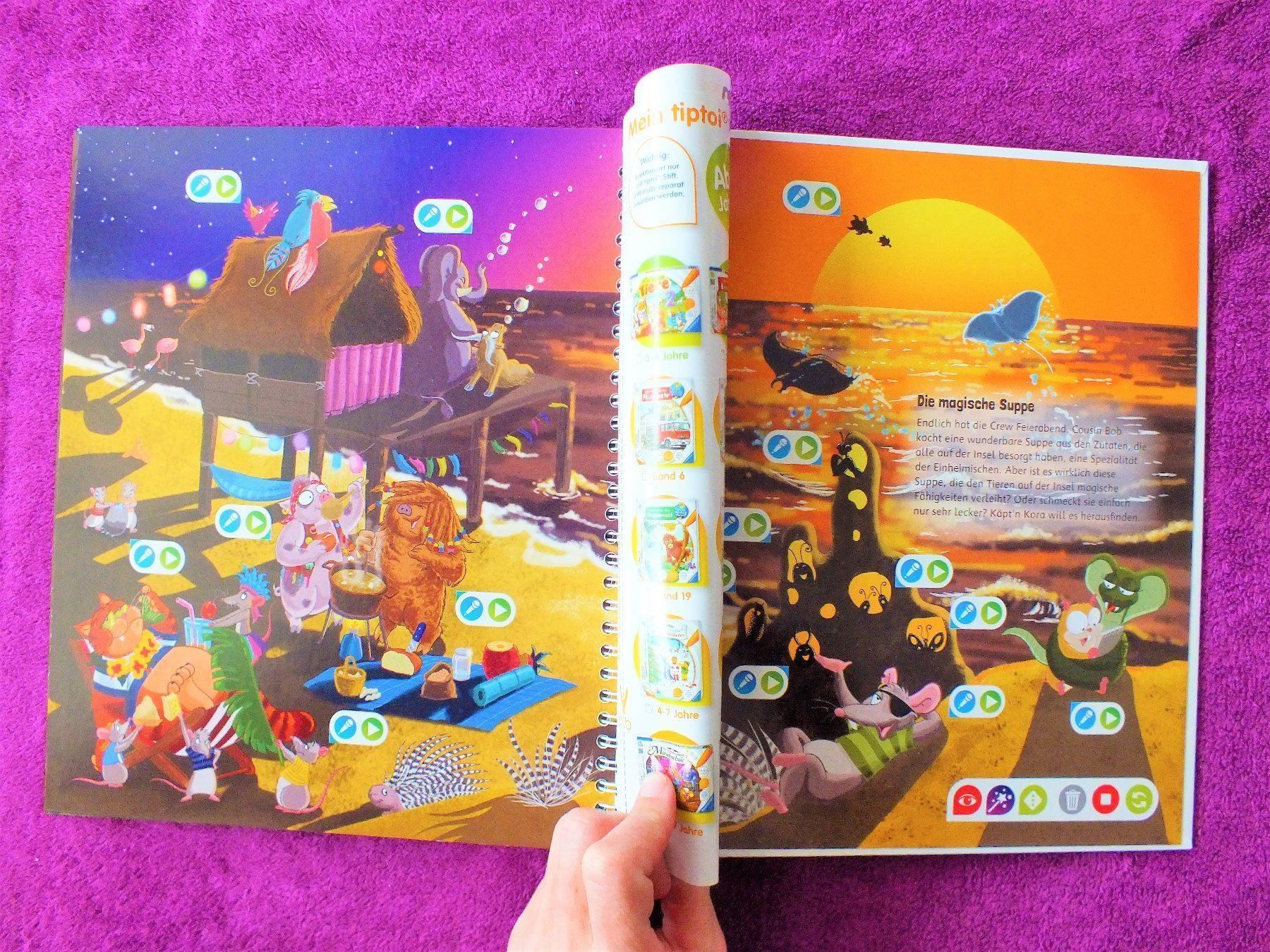 Bücher: tiptoi CREATE Buch – Die Magische Insel der Tiere – Gebraucht aus Müllheim Dorf von Seeeule01 8