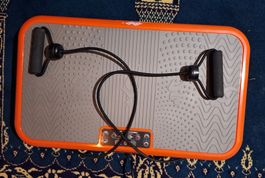 Plateforme vibrante avec bandes de résistance et télécomm...