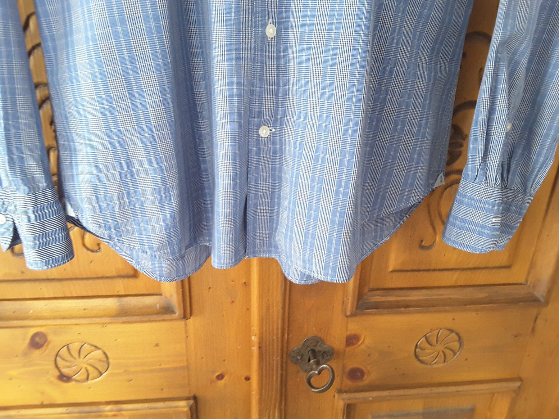 Camicie, T-shirt & Polo: Herren Langarm-hemd Gr.M – Usato da Boppelsen venduto da tigimohrli 3