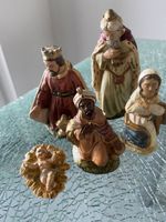 5 Krippenfiguren handbemalt