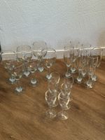 Gläser-Set: Wein, Sekt, Likeur - Top Zustand!
