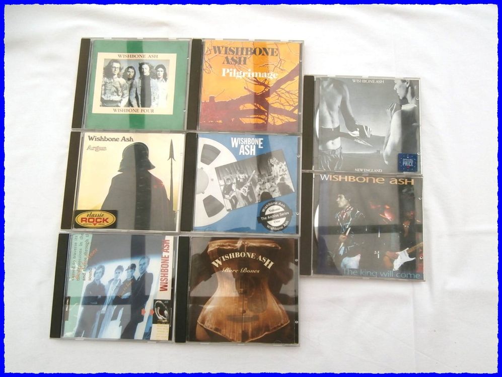8 CD's WISHBONE ASH Kaufen auf Ricardo