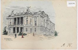 Zürich - Theater - Künstlerkarte