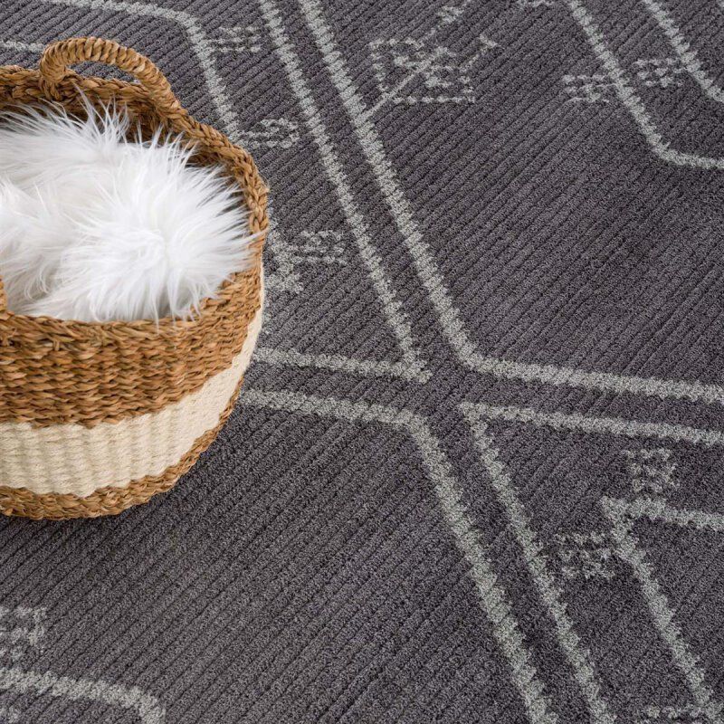 Tappeti: Teppich April 2291 Grau, 160x230cm – Nuovo e nell'imballaggio originale da Reinach AG venduto da carpethouse 5