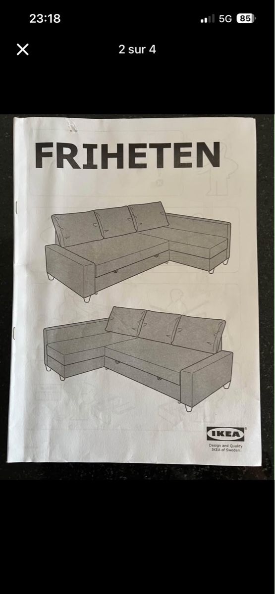 Ikea Sofas: Canapé Lit IKEA – Neu (gemäss Beschreibung) aus Bulle von ben_7vfs 6