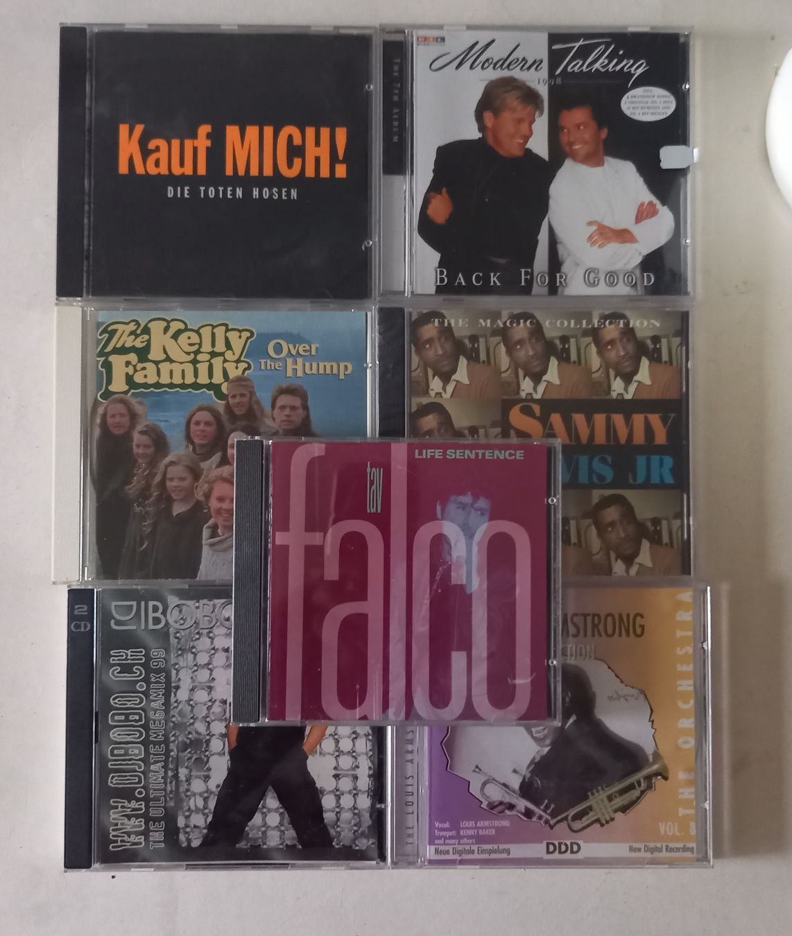 CD: Div. CD ,Falco,Dj Bobo L Amstrog +4 – Usato da Greifensee venduto da YMCA1943 1